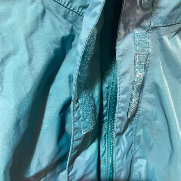 The North Face HyVent Windbreaker Waterproof Blue Jacket Women's Size Small - Picture 6 of 7